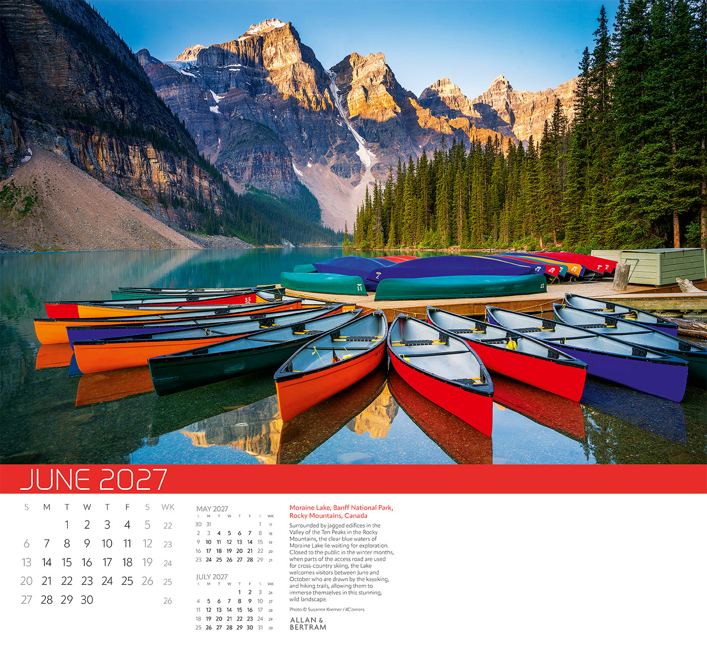 Explorer Wall Calendar