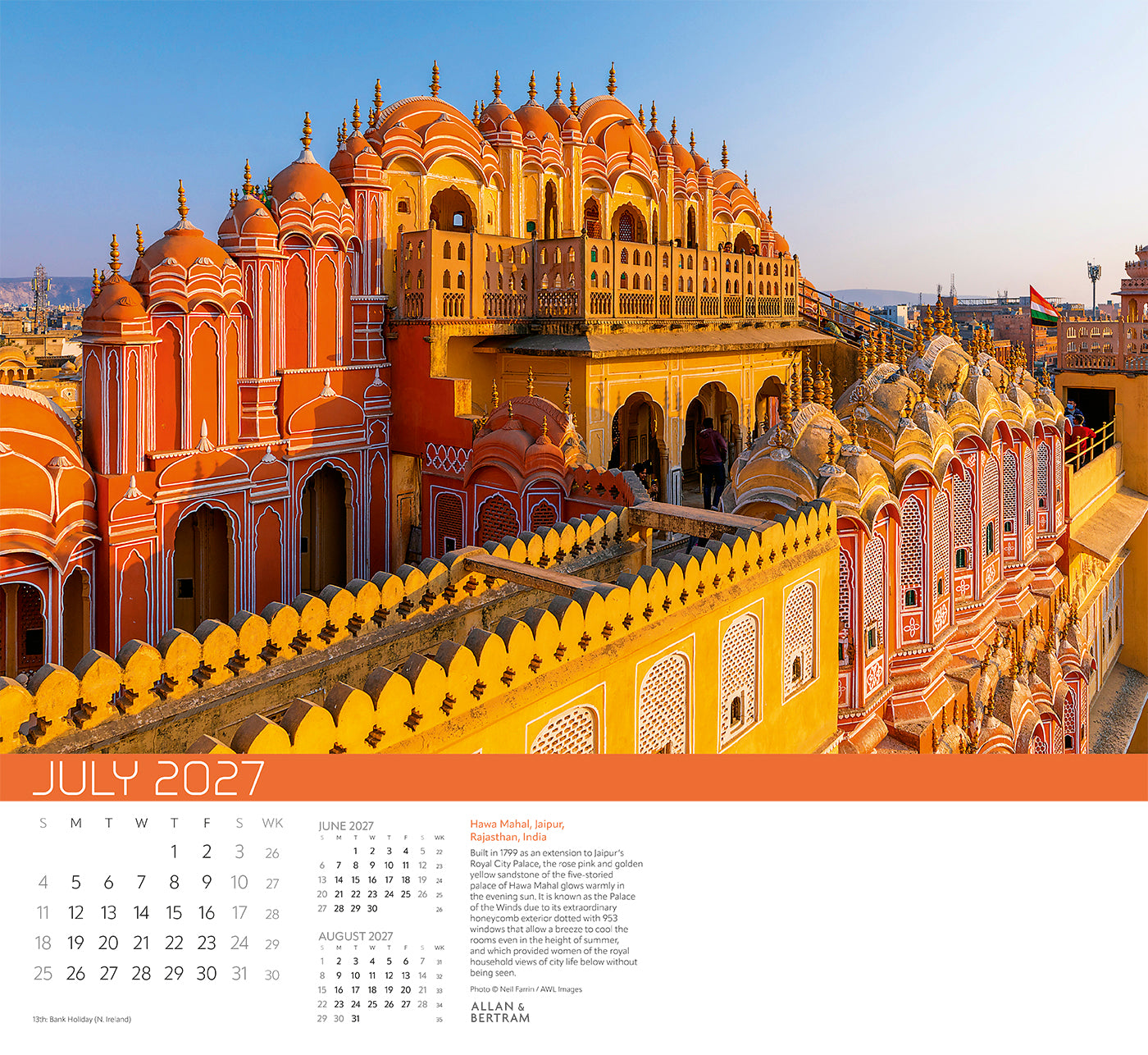 Explorer Wall Calendar