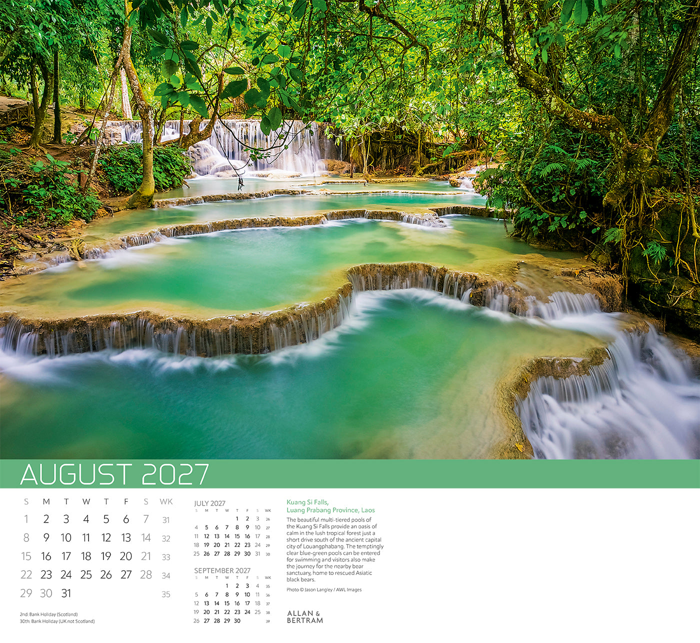 Explorer Wall Calendar