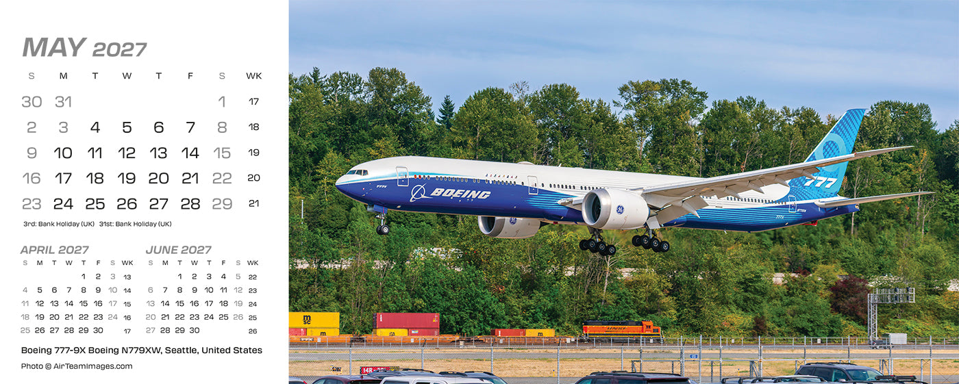 Flightpath Desk Calendar