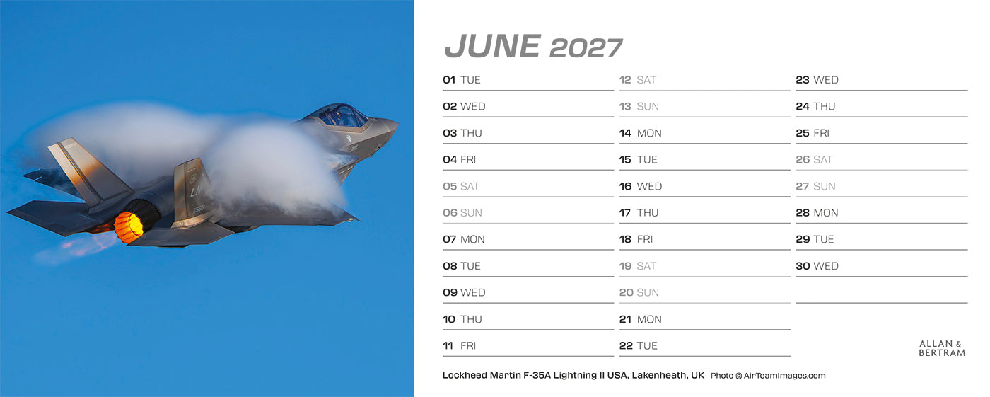 Flightpath Desk Calendar