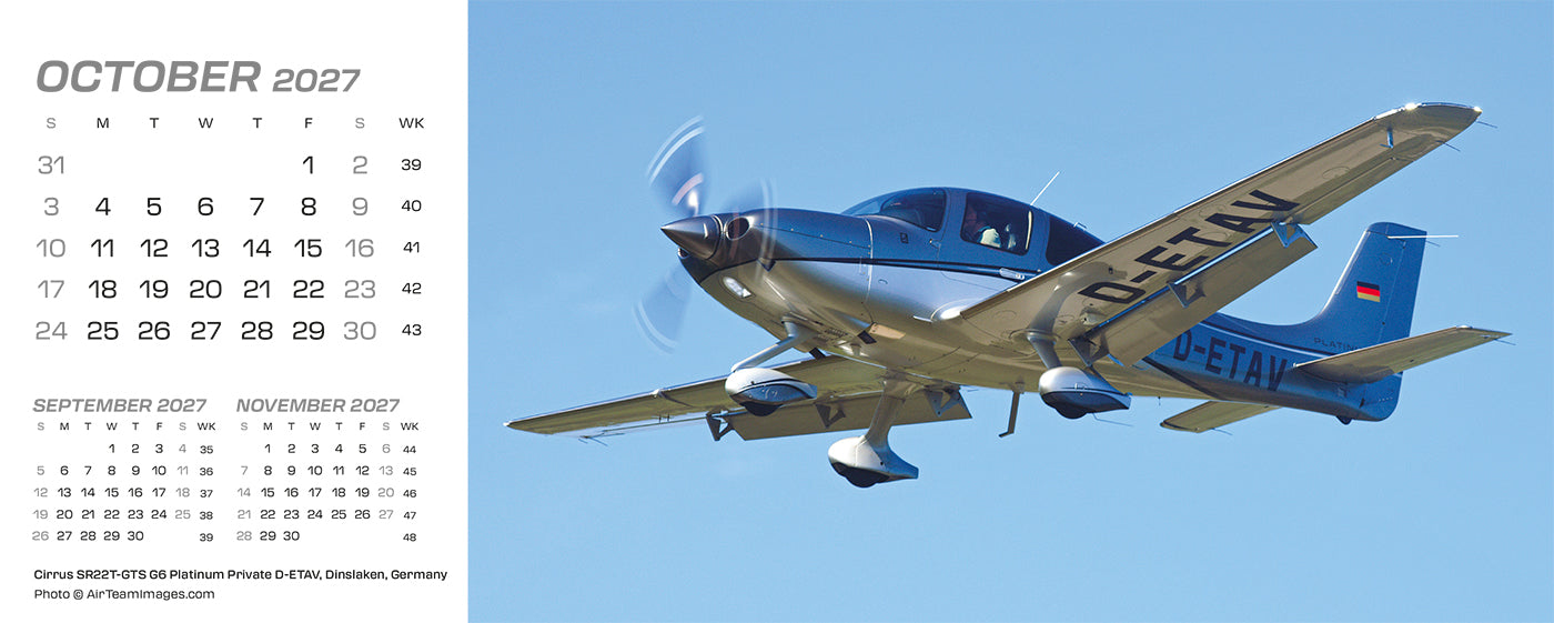 Flightpath Desk Calendar