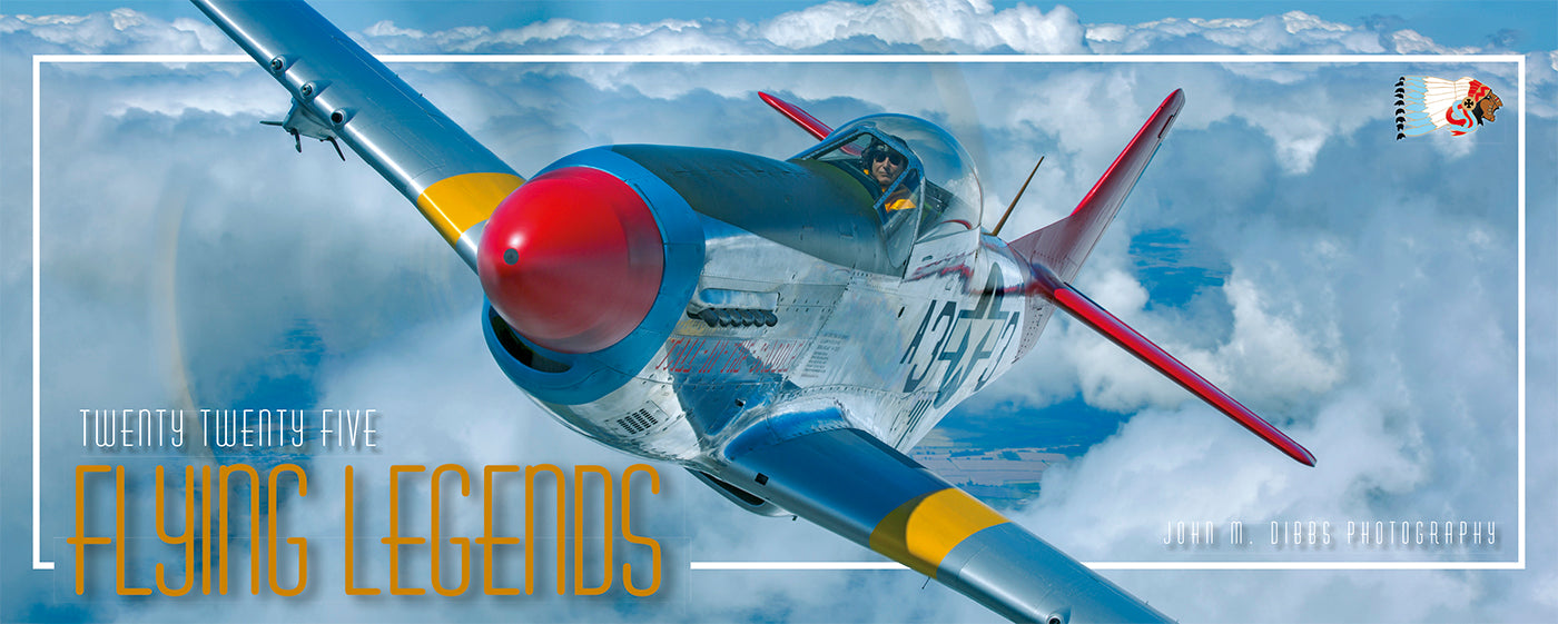 Flying Legends Desk Calendar