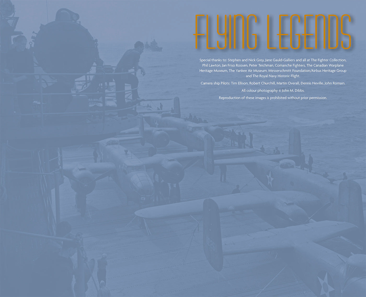 Flying Legends Wall Calendar