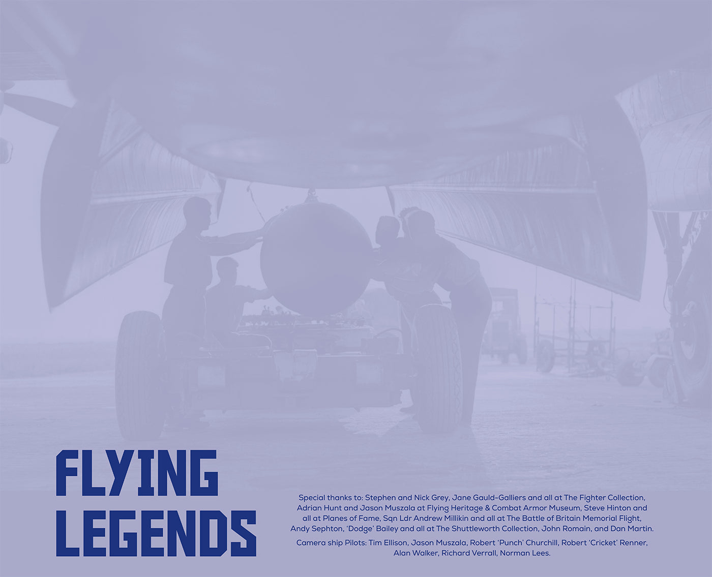 Flying Legends Wall Calendar