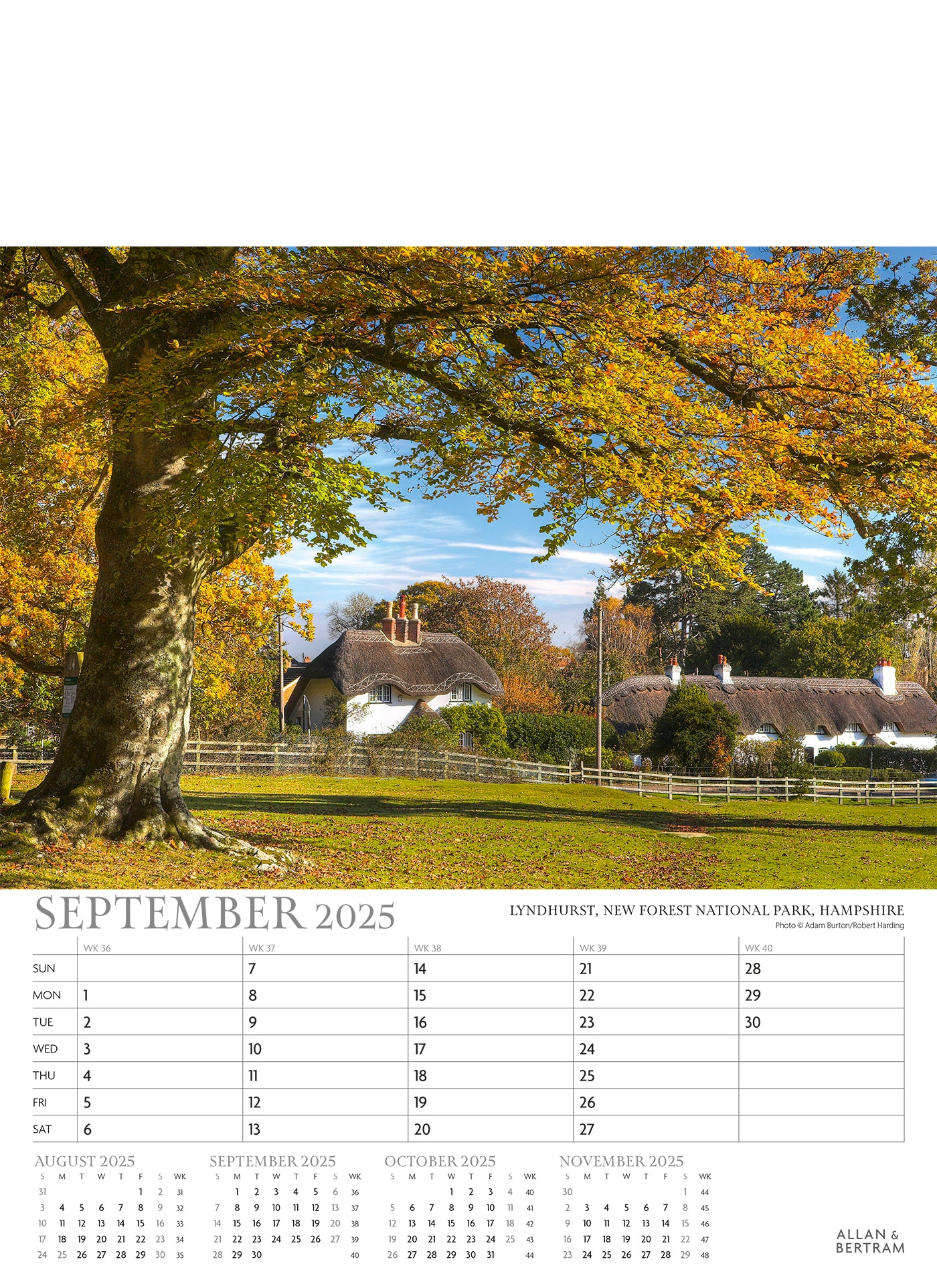 Great Britain Junior Wall Calendar