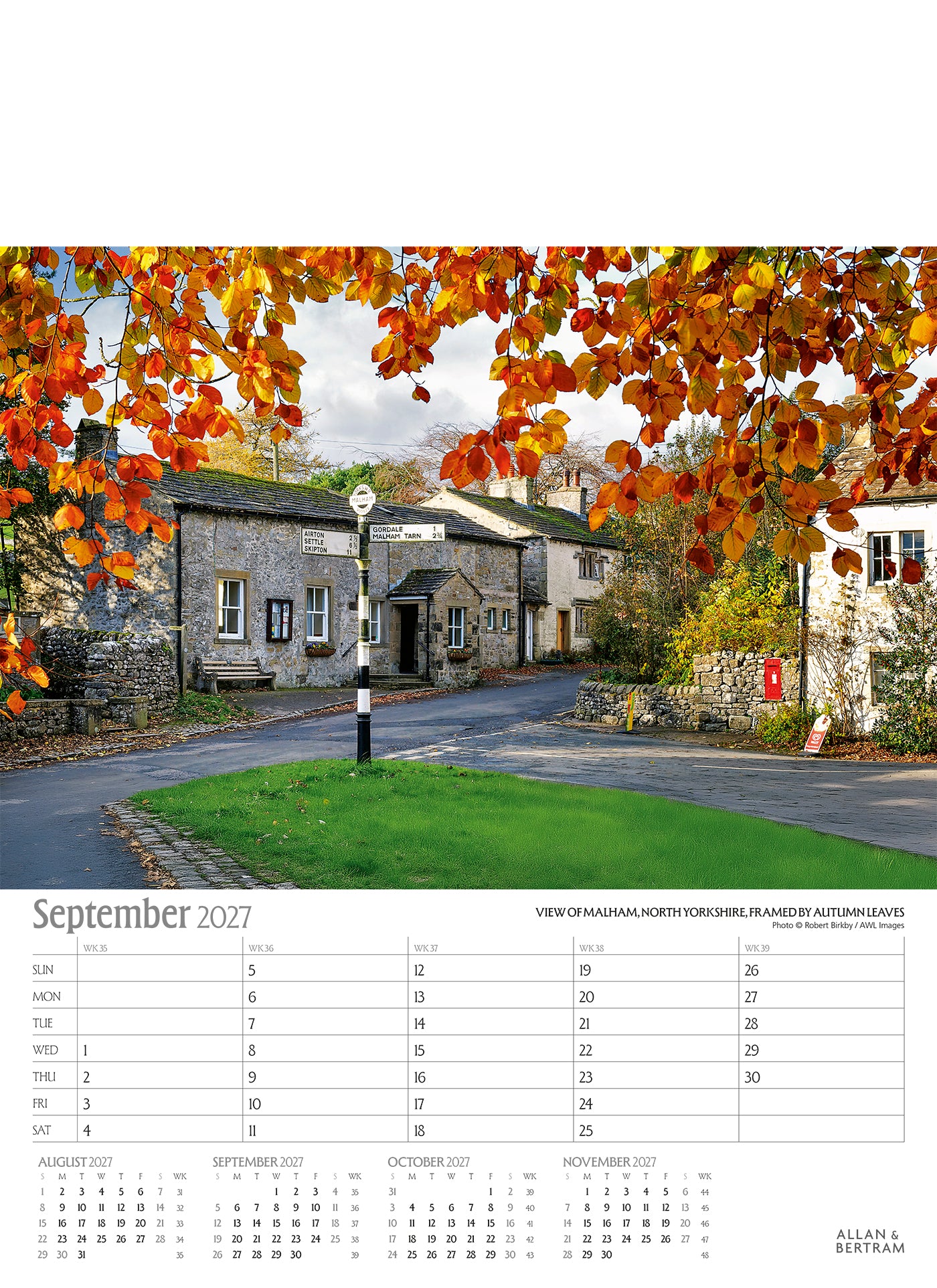 Great Britain Junior Wall Calendar