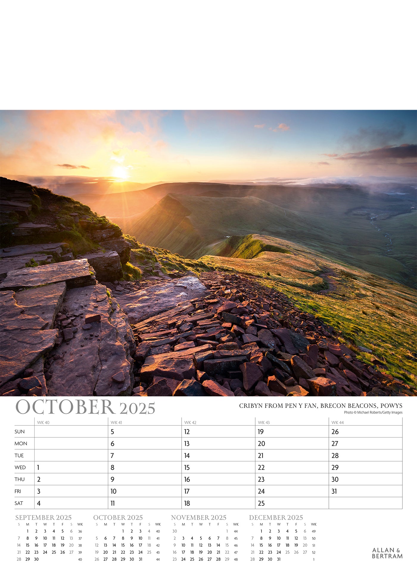 Great Britain Junior Wall Calendar