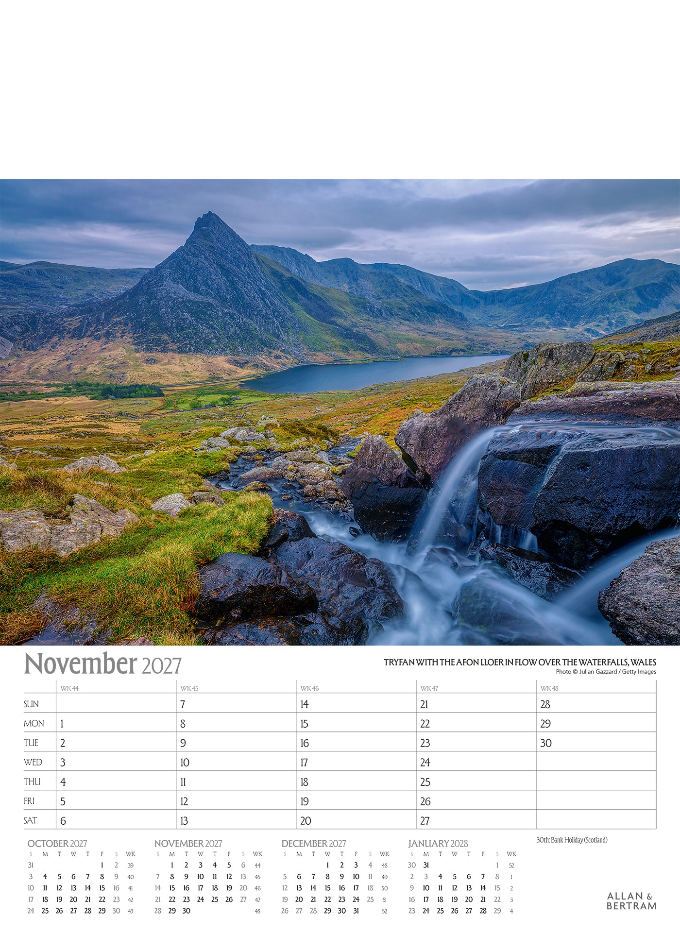 Great Britain Junior Wall Calendar