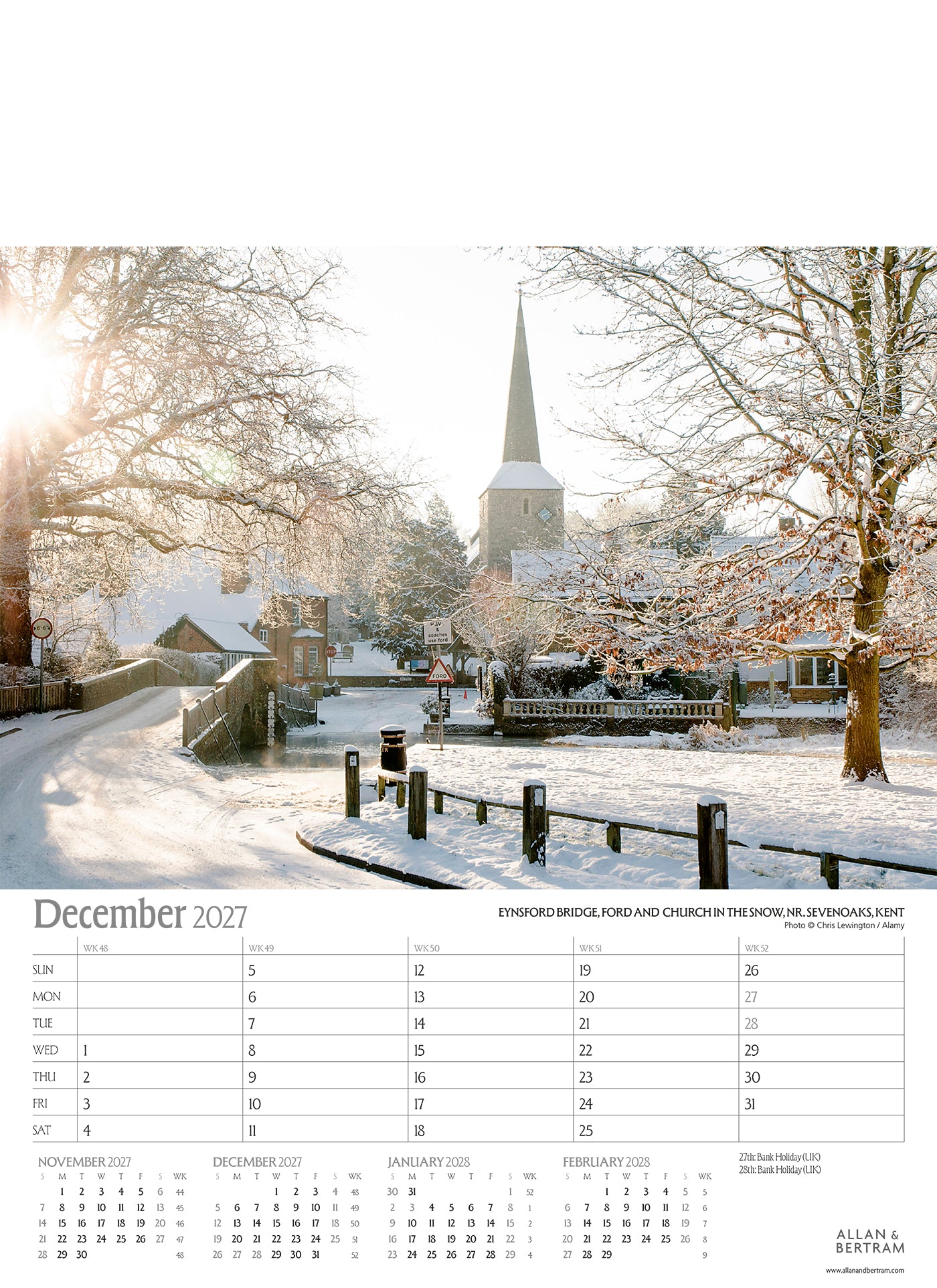 Great Britain Junior Wall Calendar