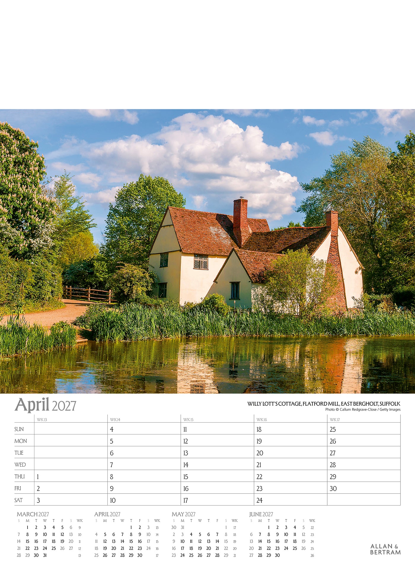Great Britain Junior Wall Calendar