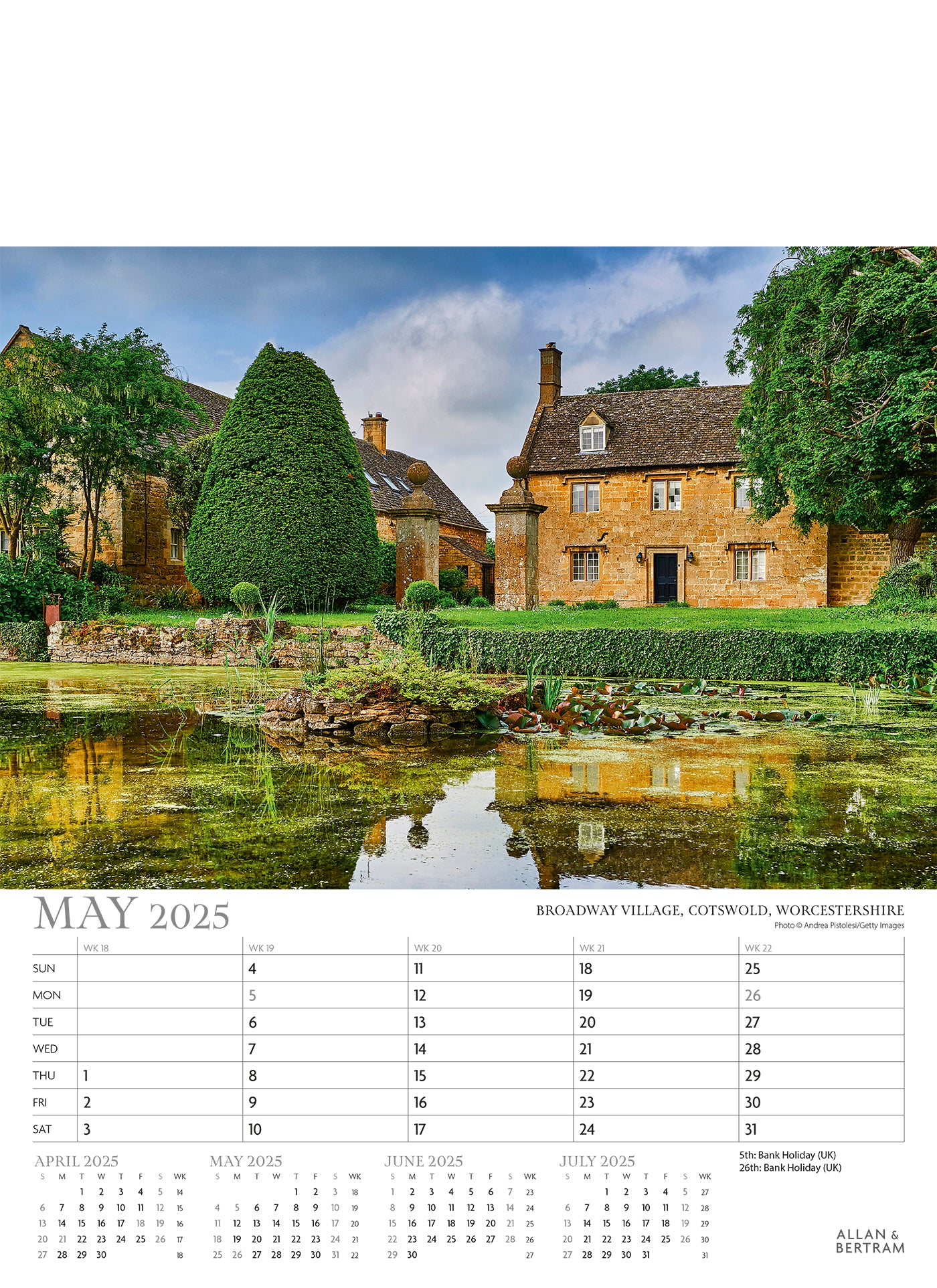 Great Britain Junior Wall Calendar