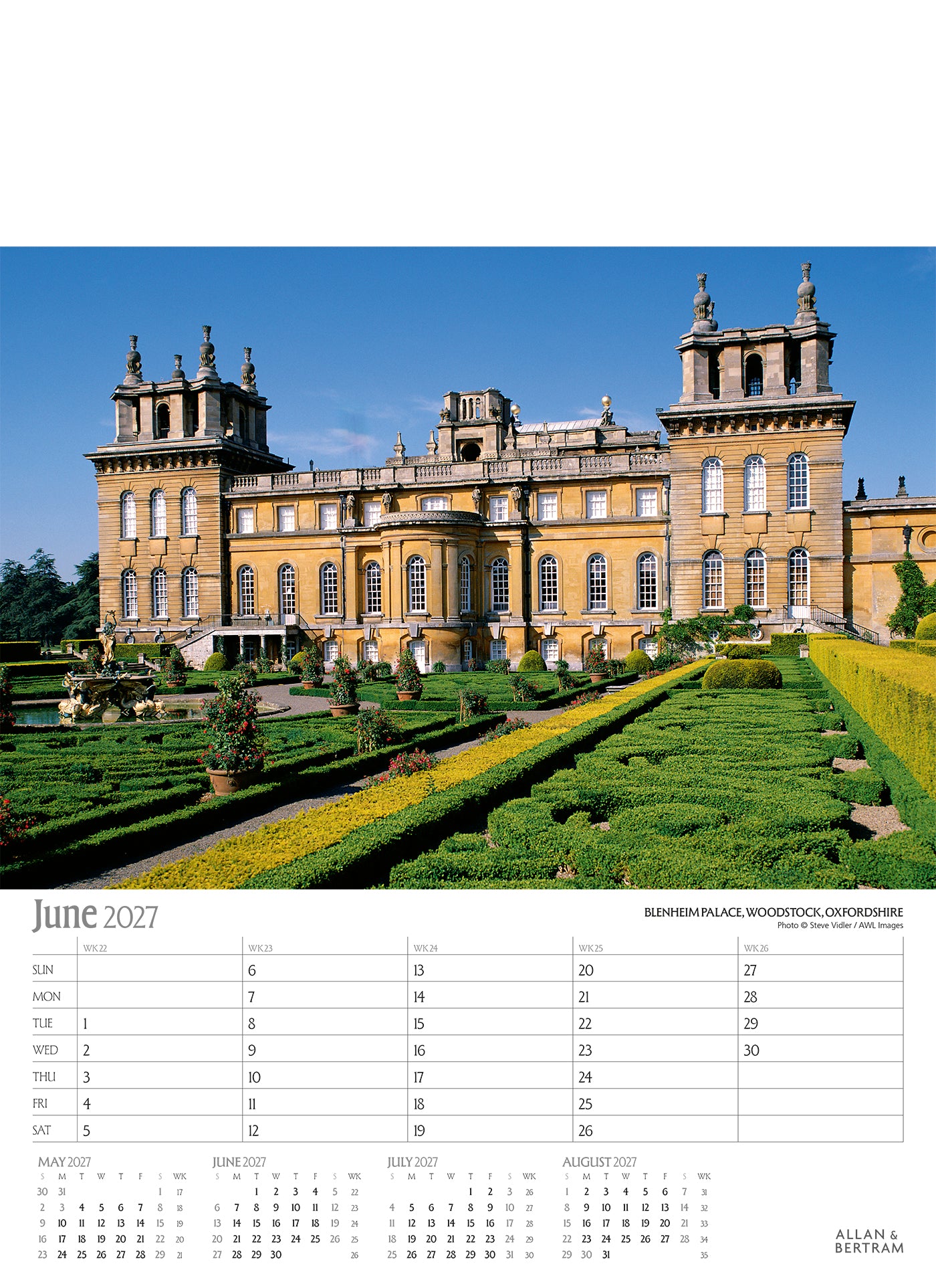 Great Britain Junior Wall Calendar