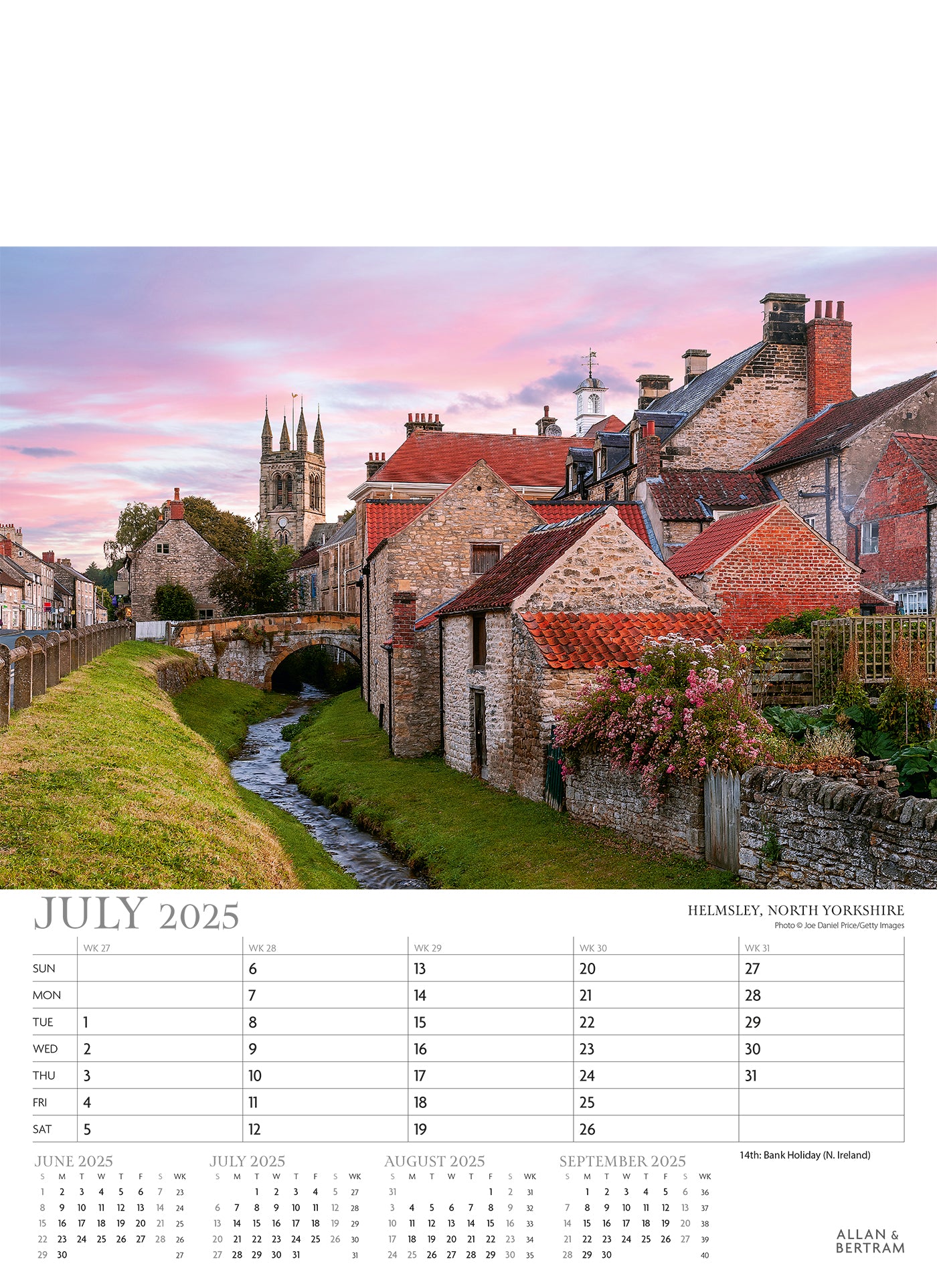 Great Britain Junior Wall Calendar