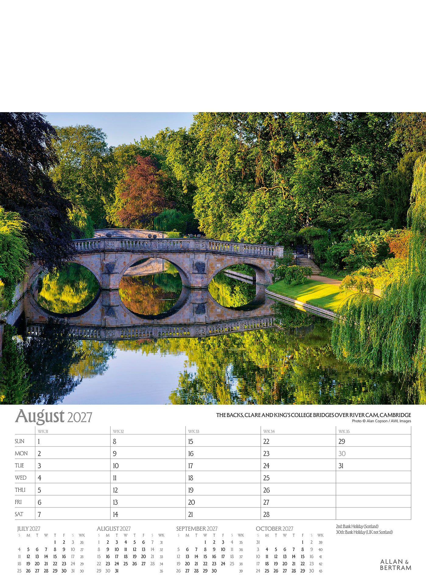 Great Britain Junior Wall Calendar