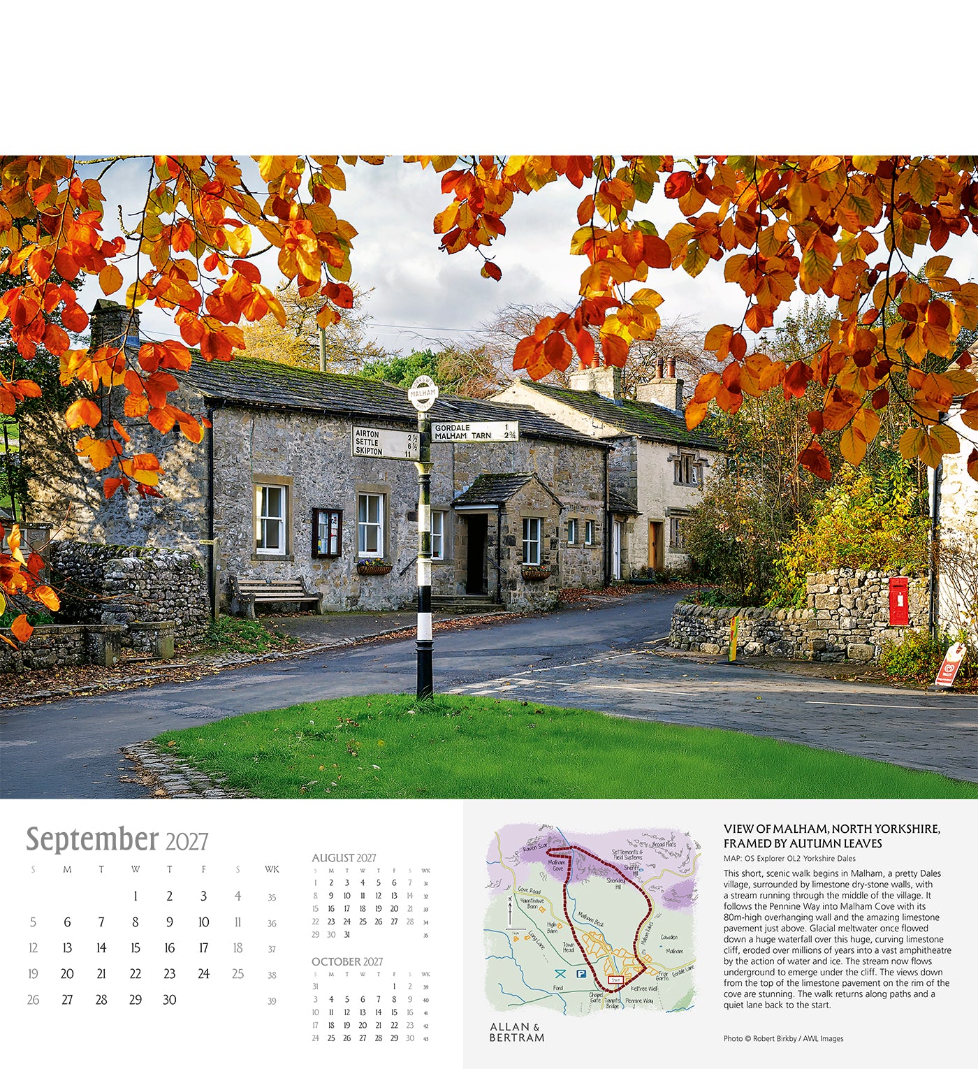 Great Britain Wall Calendar