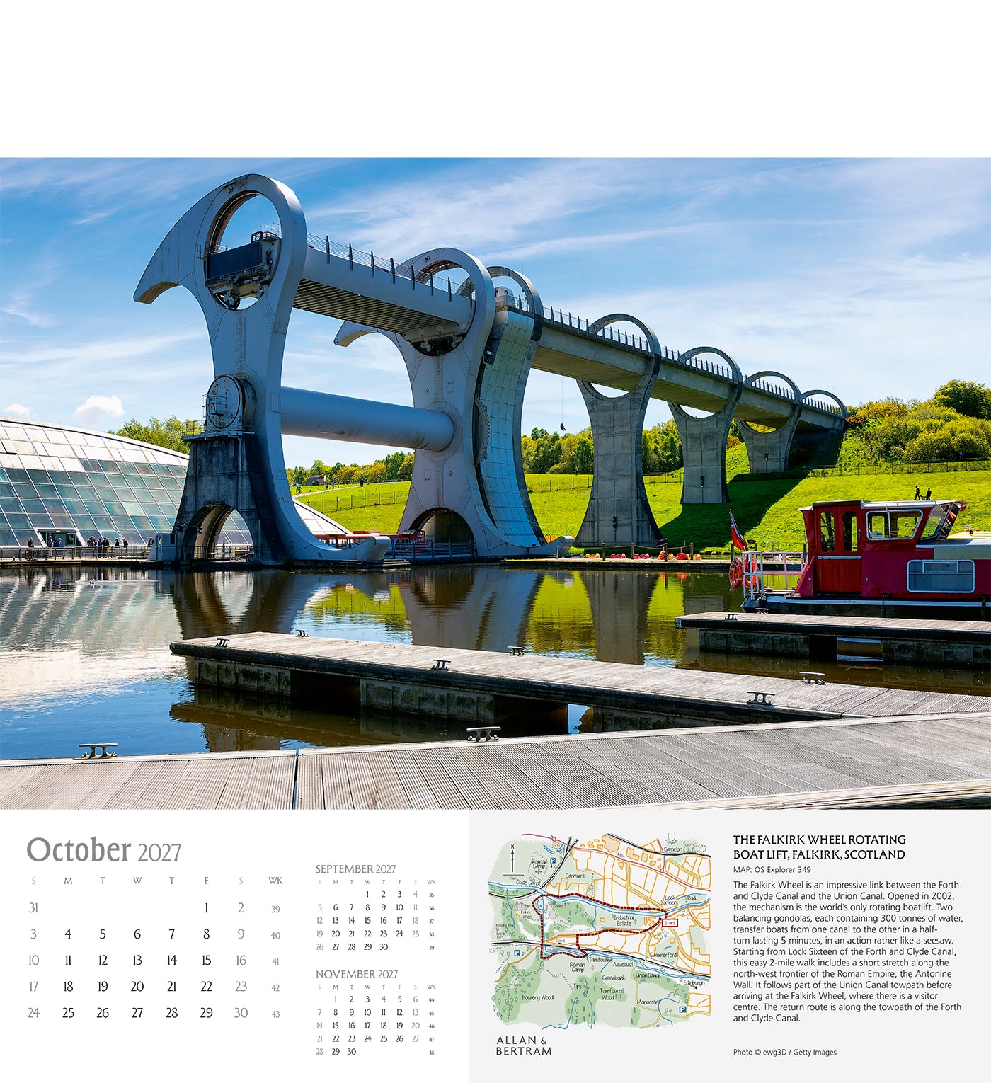Great Britain Wall Calendar