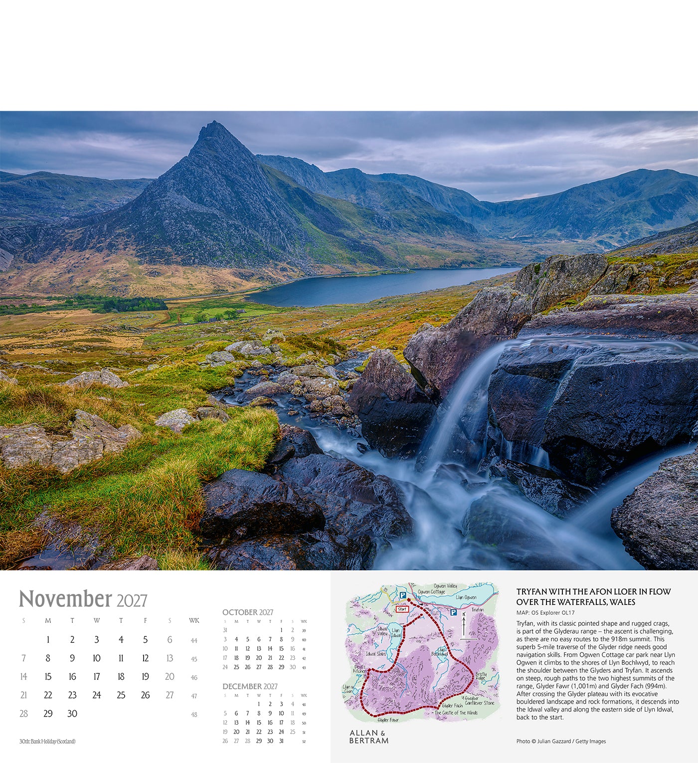Great Britain Wall Calendar