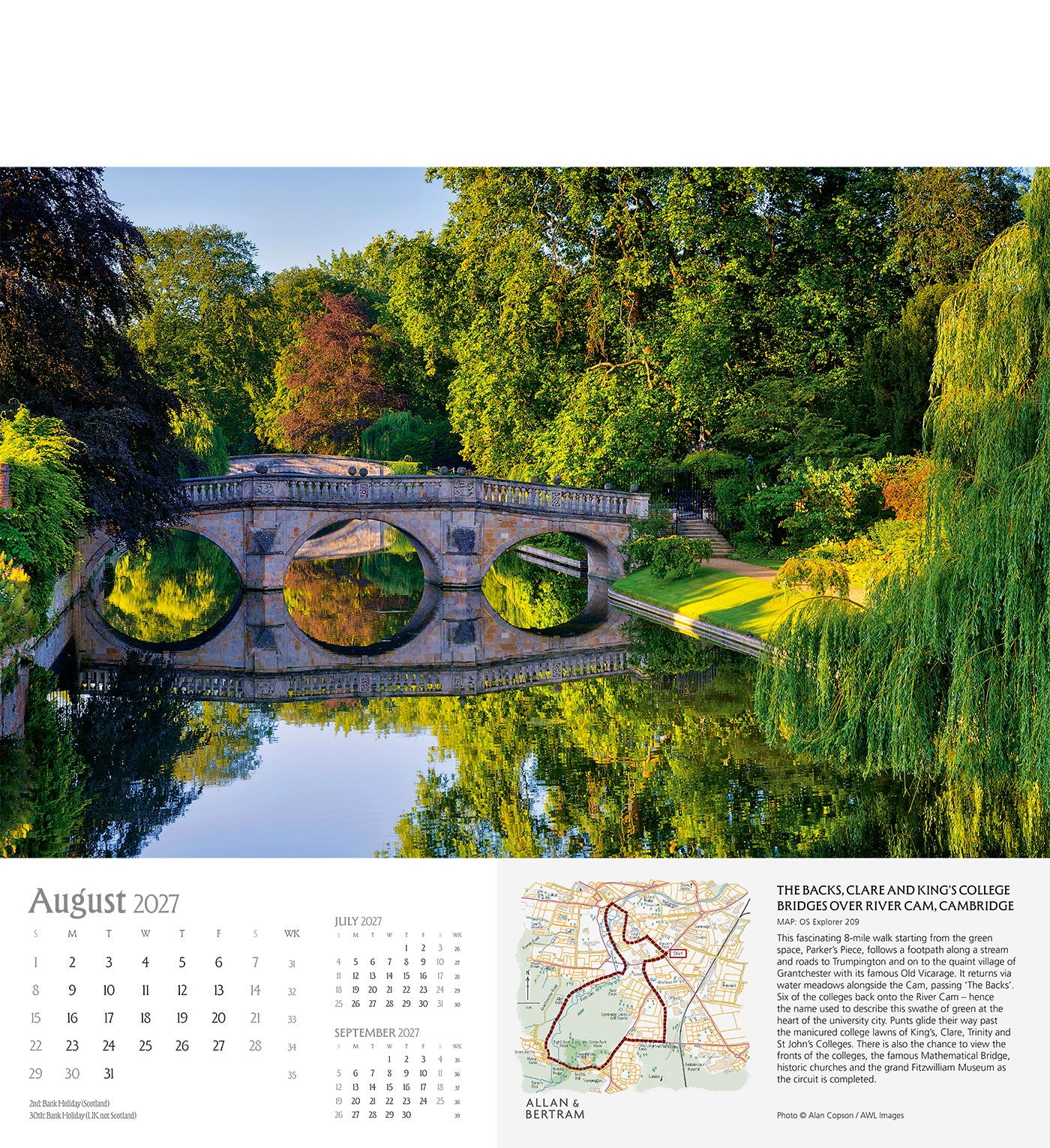 Great Britain Wall Calendar