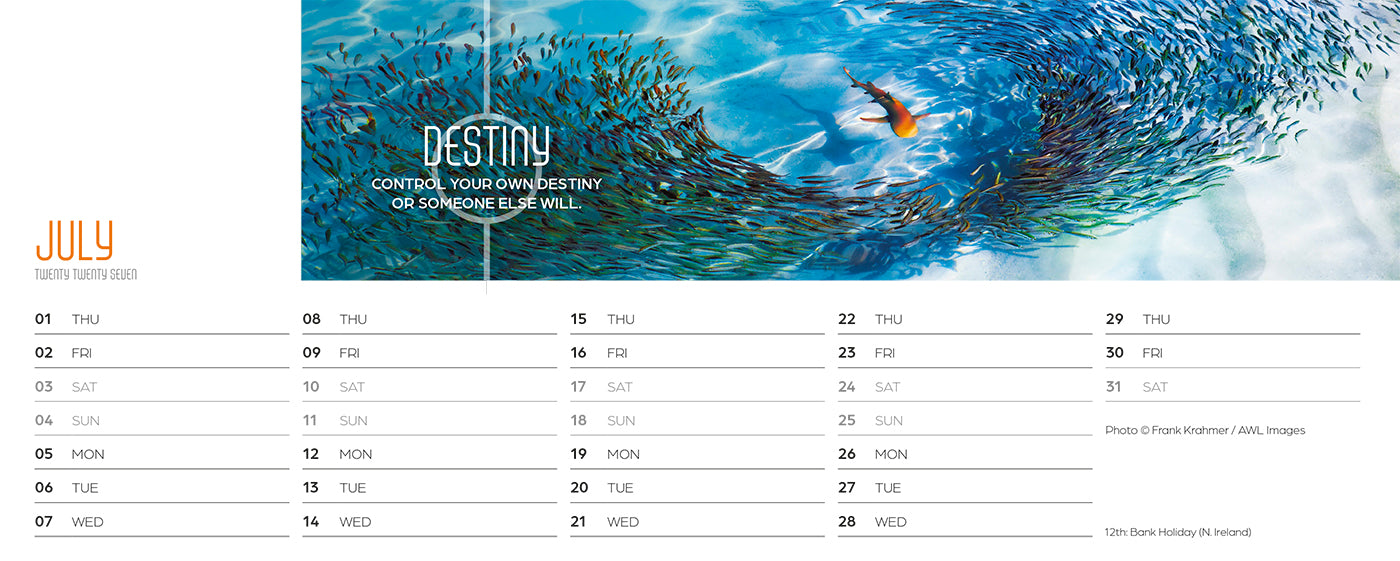 Inspired Thinking Desk Calendar