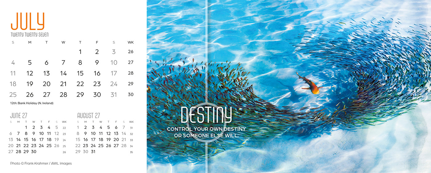 Inspired Thinking Desk Calendar