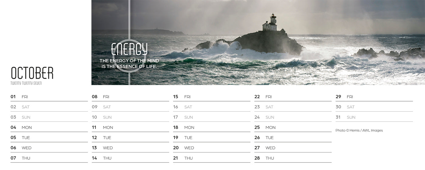 Inspired Thinking Desk Calendar