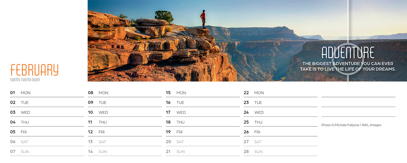 Inspired Thinking Desk Calendar