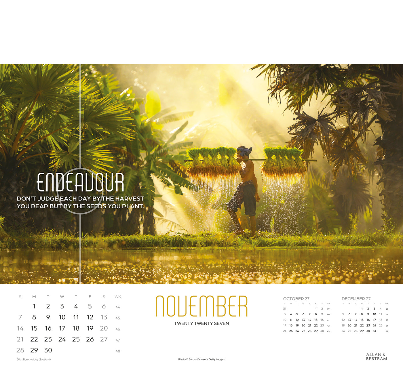 Inspired Thinking Wall Calendar