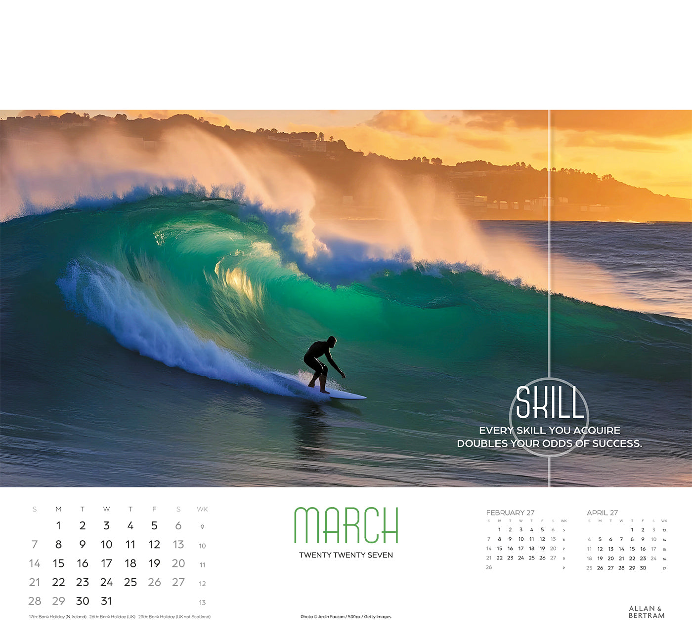 Inspired Thinking Wall Calendar