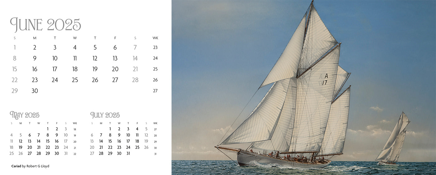 Maritime Gallery Desk Calendar