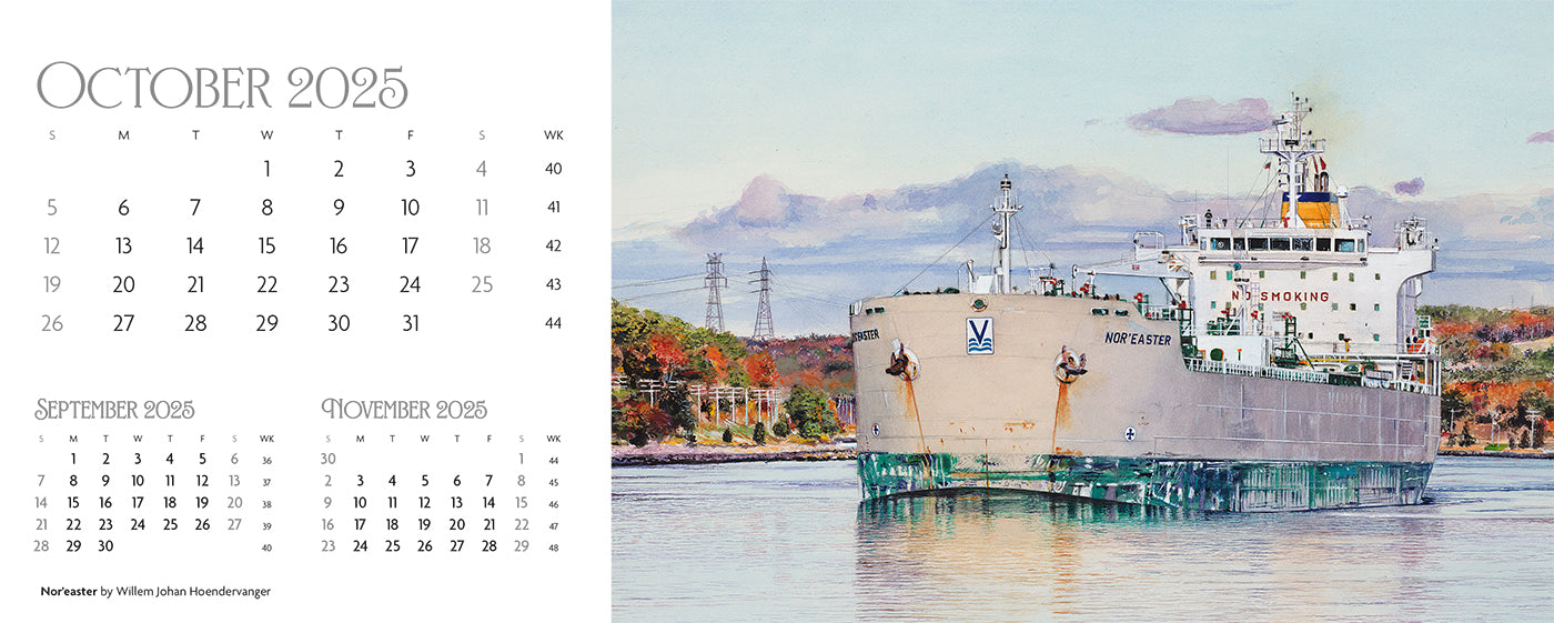 Maritime Gallery Desk Calendar