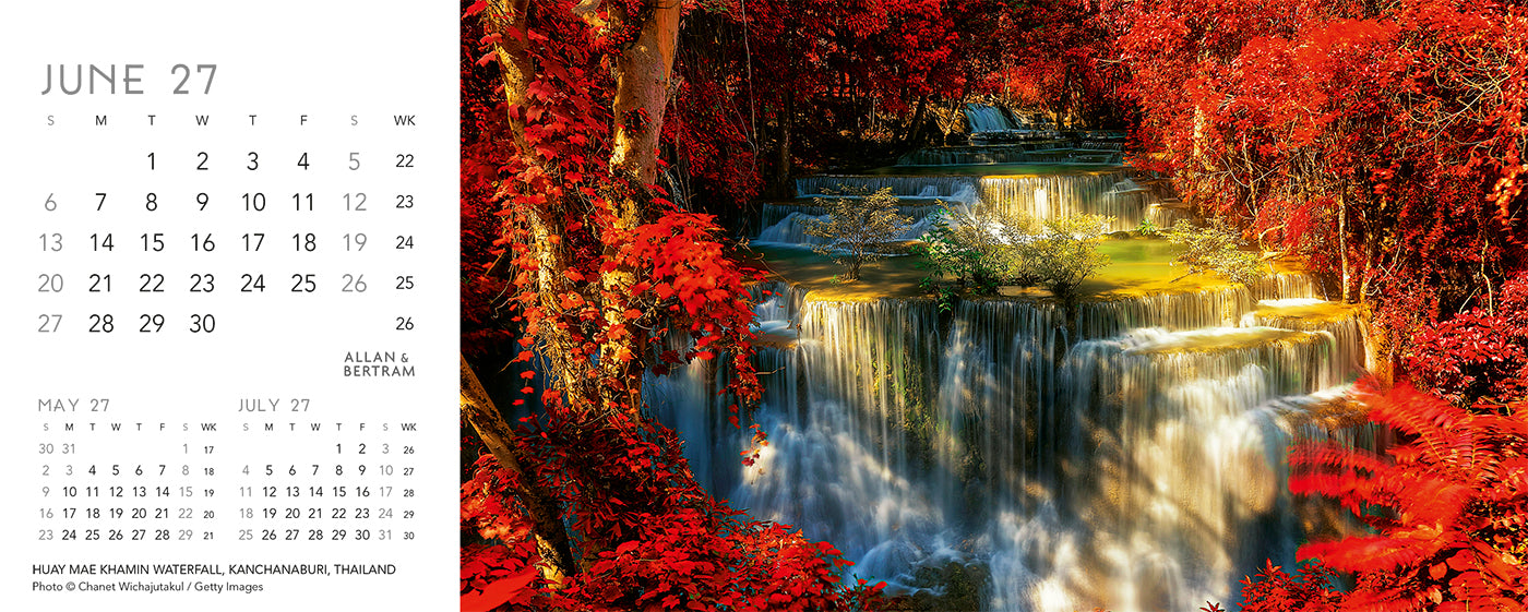 Nature's Architecture Desk Calendar