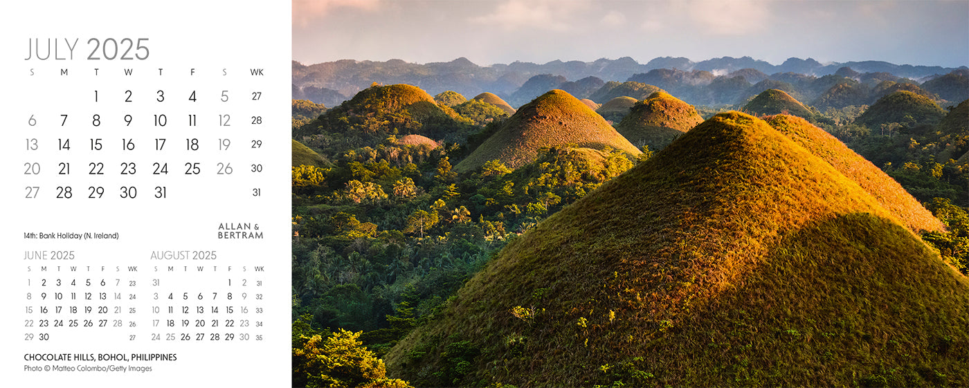 Nature's Architecture Desk Calendar