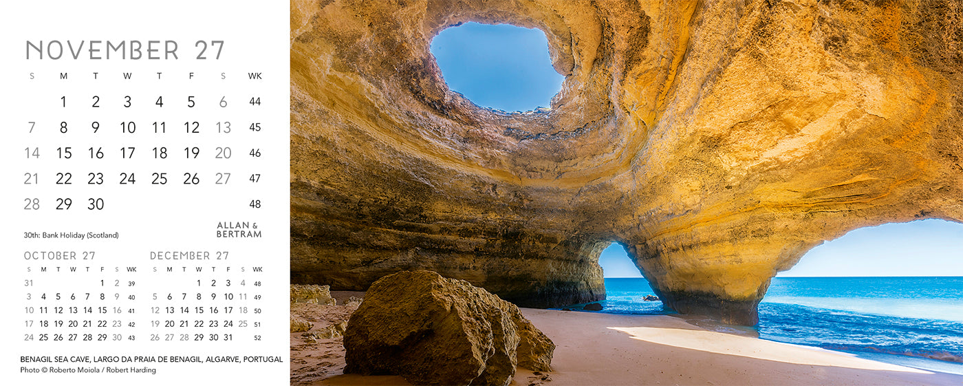 Nature's Architecture Desk Calendar