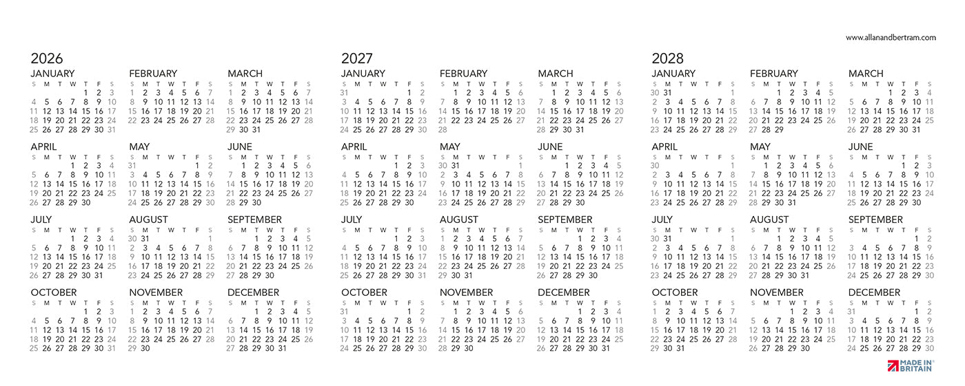 Nature's Architecture Desk Calendar