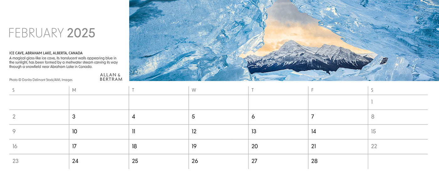 Nature's Architecture Desk Calendar