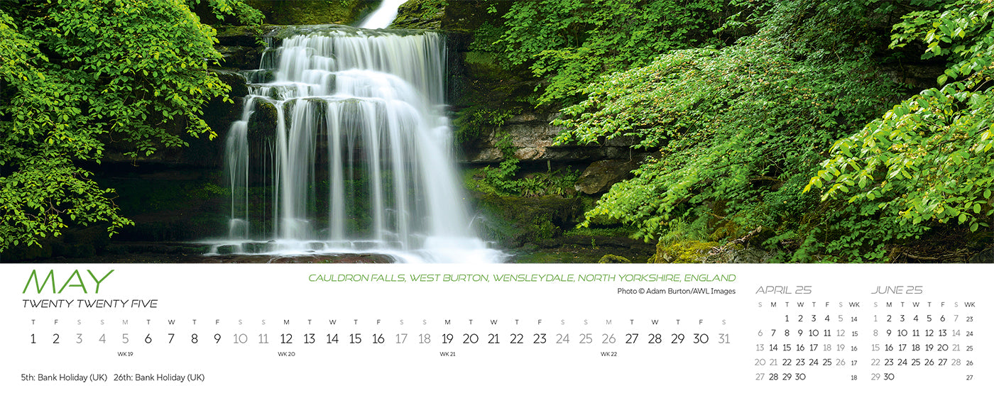 Panorama Desk Calendar