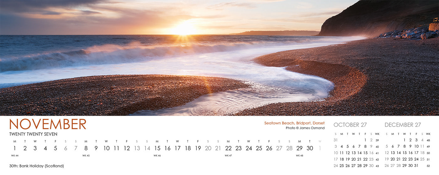 Panorama Desk Calendar