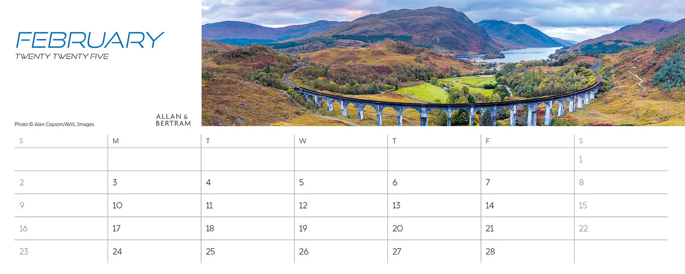 Panorama Desk Calendar