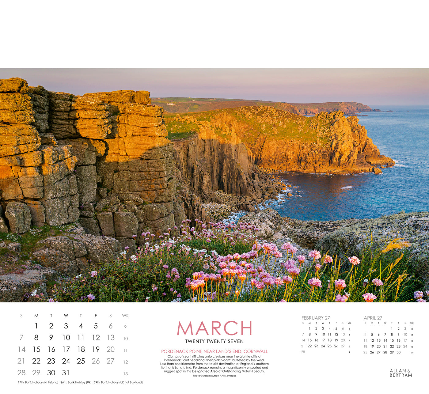 Panorama Wall Calendar
