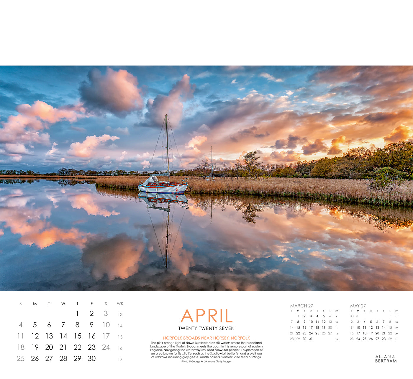 Panorama Wall Calendar