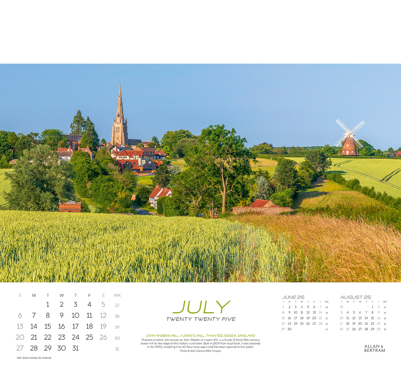 Panorama Wall Calendar