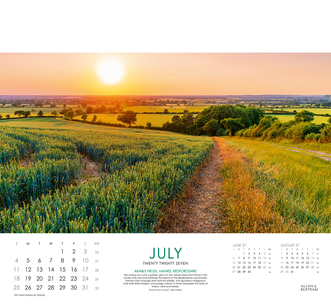 Panorama Wall Calendar