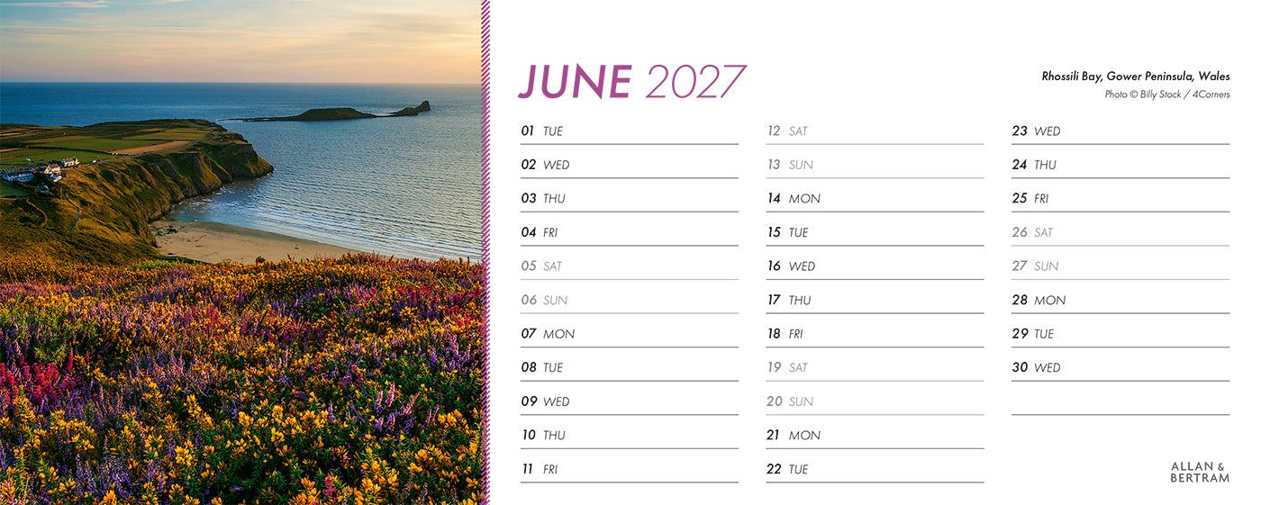 Point of View Desk Calendar