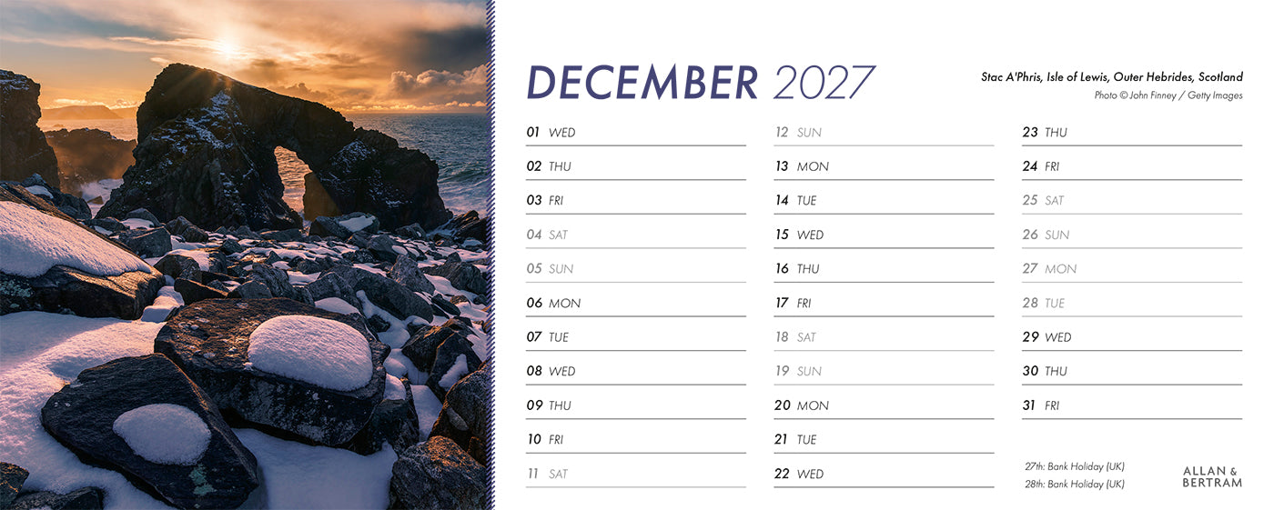 Point of View Desk Calendar