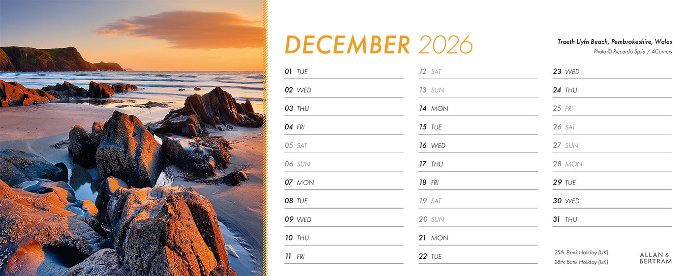 Point of View Desk Calendar