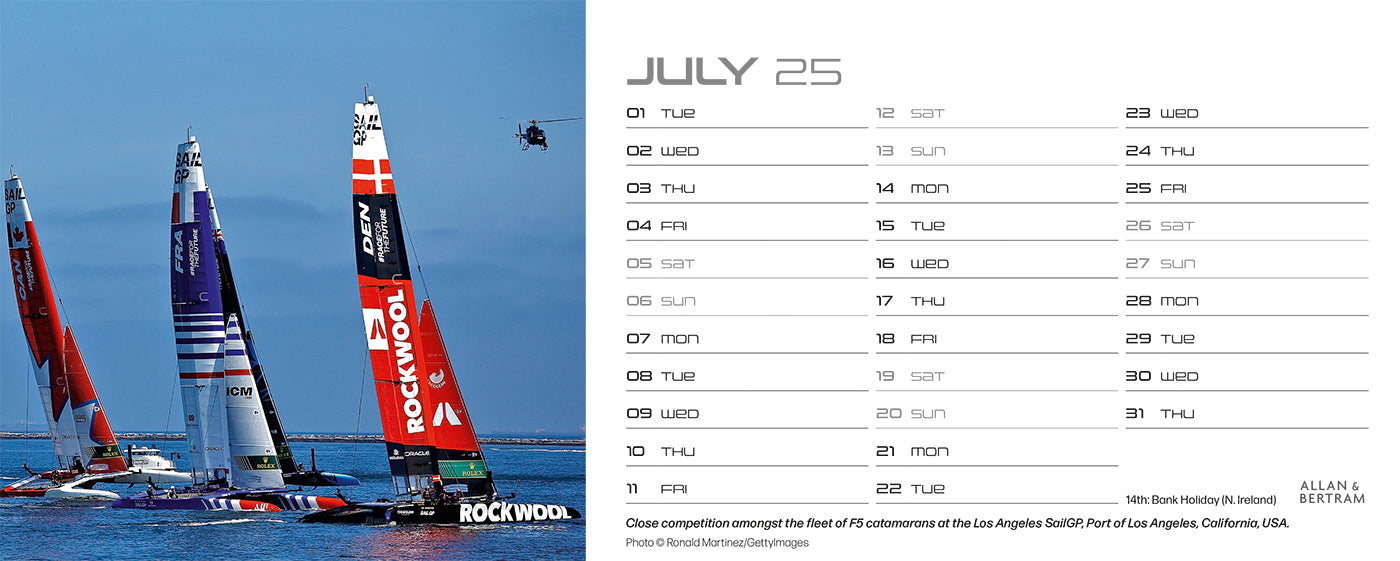 Sailpower Desk Calendar