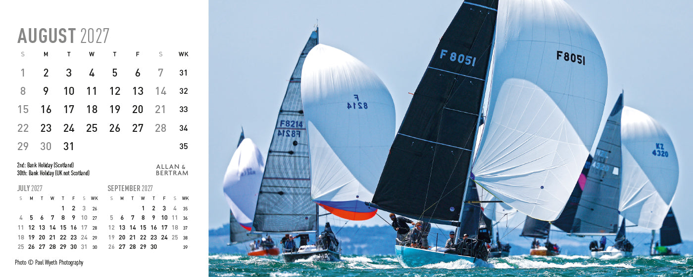 Sailpower Desk Calendar