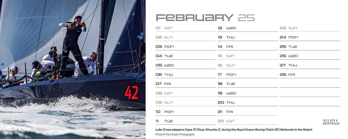 Sailpower Desk Calendar