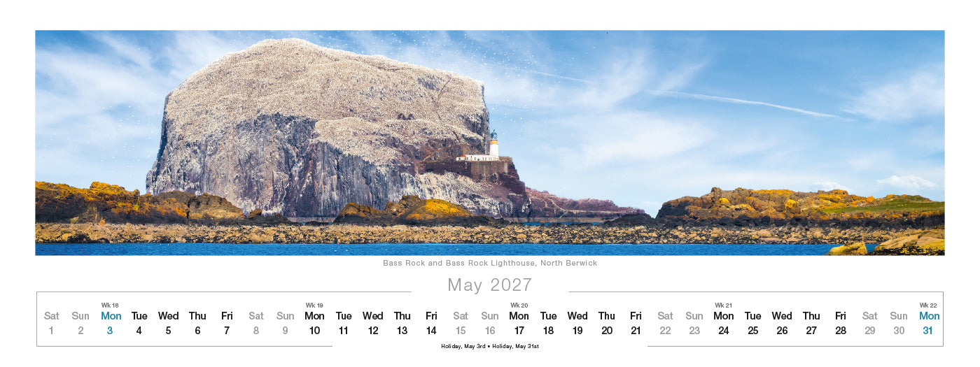 Spirit of Scotland Desk Calendar